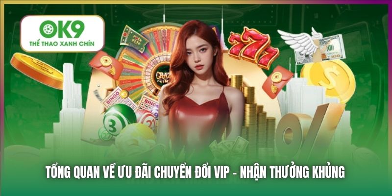 Tổng quan về ưu đãi chuyển đổi VIP - nhận thưởng khủng